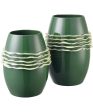 Algae Vase - Large Dark Green Fashion