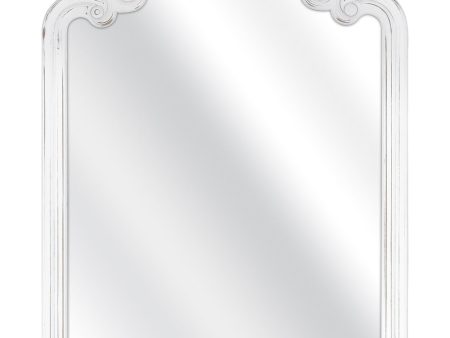 Terry Wall Mirror - White Discount