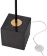 Addy 58   High 1-Light Floor Lamp - Aged Brass on Sale