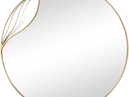 Stiller Wall Mirror - Brass Hot on Sale