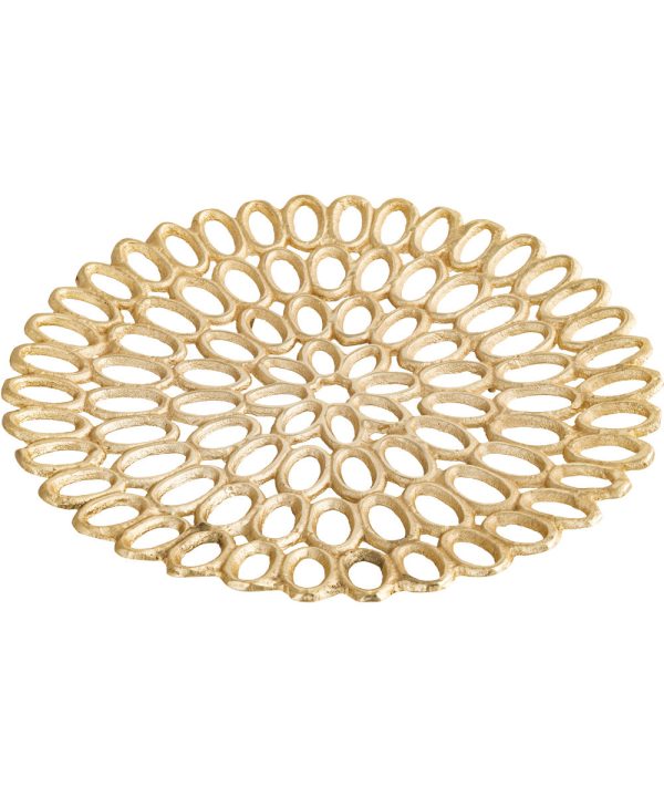 Regina Tray - Set of 2 Gold Fashion