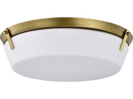 Rowen 4-Light Close-to-Ceiling Natural Brass Sale