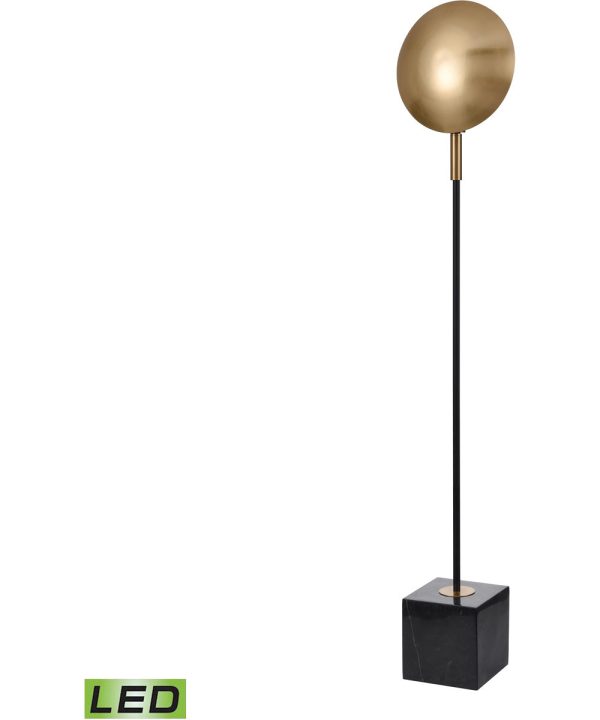 Addy 58   High 1-Light Floor Lamp - Aged Brass - Includes LED Bulb Sale