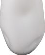 Dent Vase - Small White Discount