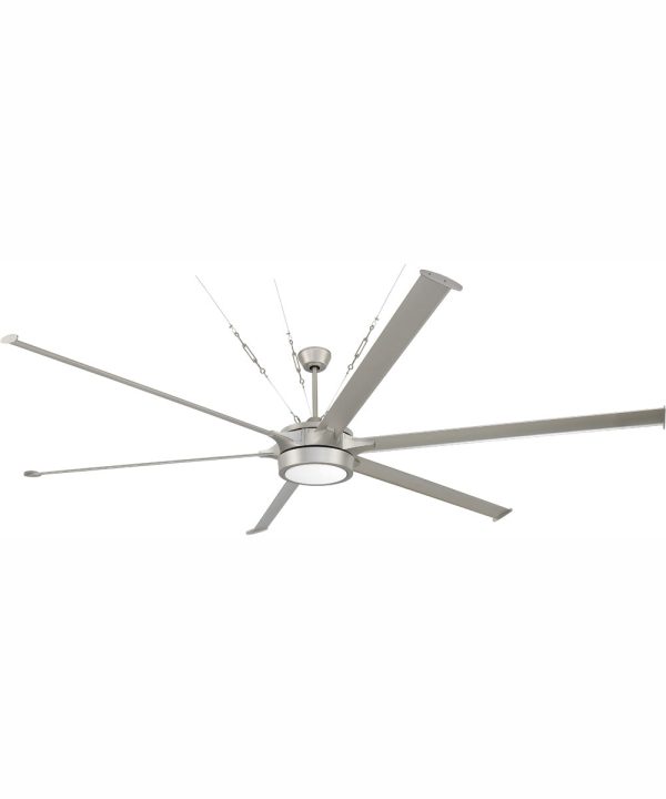 102  Prost 102  1-Light Indoor Outdoor Ceiling Fan Painted Nickel Sale