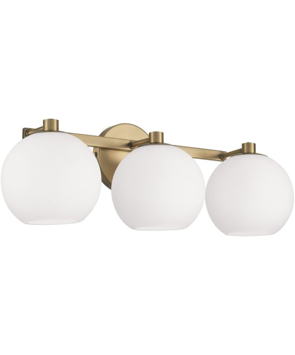 Ansley 3-Light Vanity Aged Brass Online