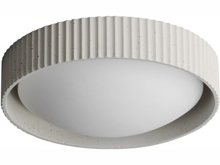 Souffle 14 inch LED Flush Mount Chaulk White For Cheap