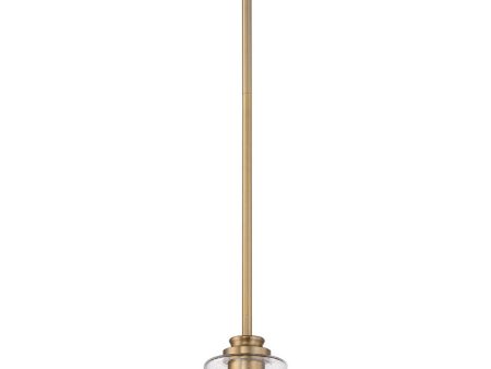 Bolden 1-Light Mini Pendant Satin Brass Sale