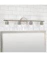 Dena 4-Light Vanity Brushed Nickel Supply