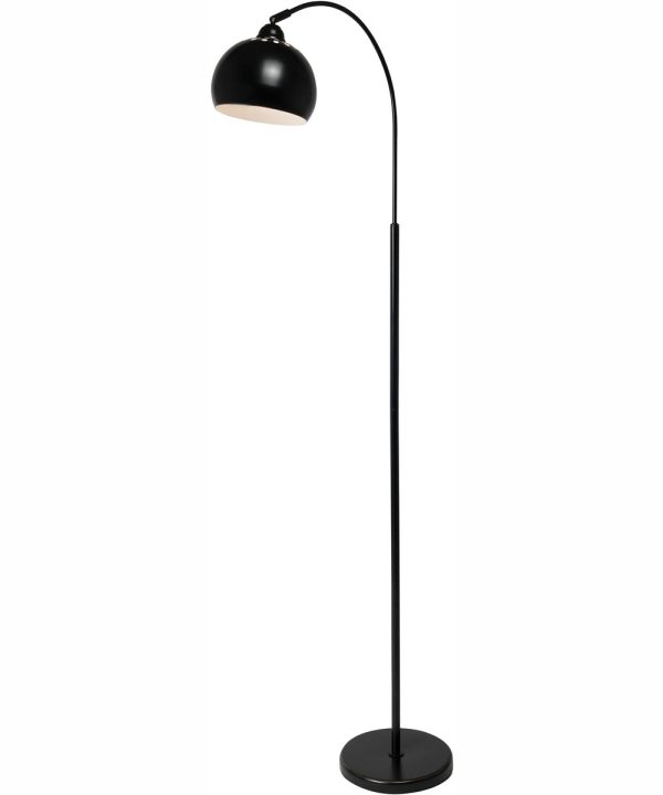 Palesa 1-Light Metal Floor Lamp Dark Bronze Online