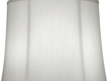 13x15x12 Off White Silk Shantung Deep Drum Softback Lampshade Cheap