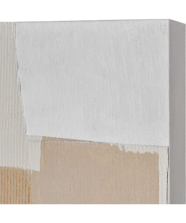 Taupe Abstract Wall Art Sale