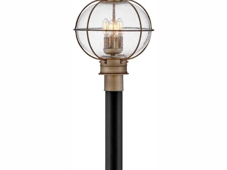 Cape Cod 4-Light Large Post Top or Pier Mount Lantern in Burnished Bronze Supply