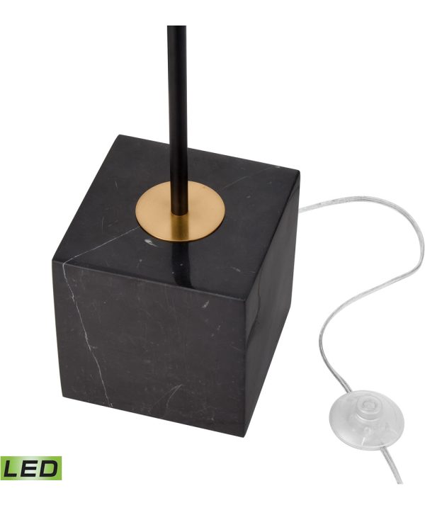 Addy 58   High 1-Light Floor Lamp - Aged Brass - Includes LED Bulb Sale