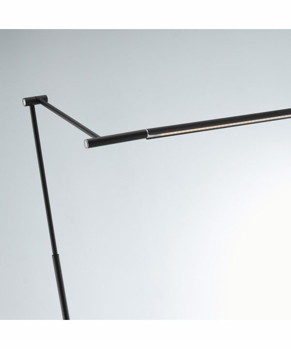 Tilla 1-Light Led Floor Lamp Black Fashion