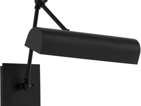 2-light Wall Mount Light Fixture Matte Black For Sale