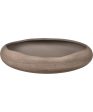 Bressan Centerpiece Bowl - Taupe Hot on Sale