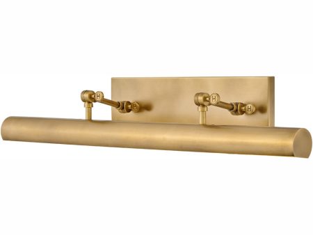 Stokes 2-Light Large Accent Light in Heritage Brass Discount