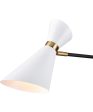 Taran 61   High 1-Light Floor Lamp - Matte White Fashion