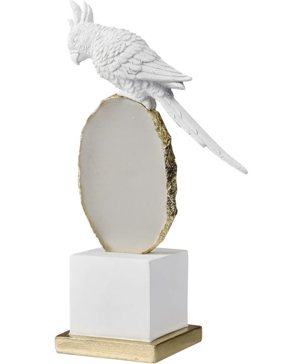 Cockatiel Sculpture - Small White on Sale