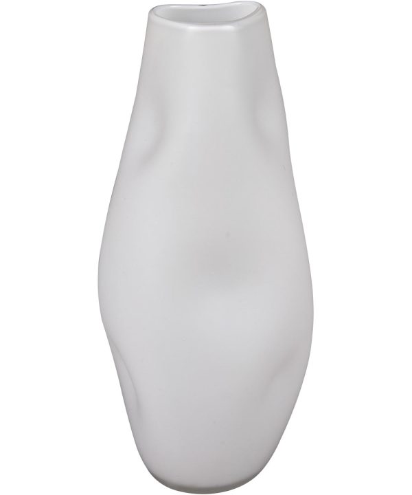 Dent Vase - Large White For Discount