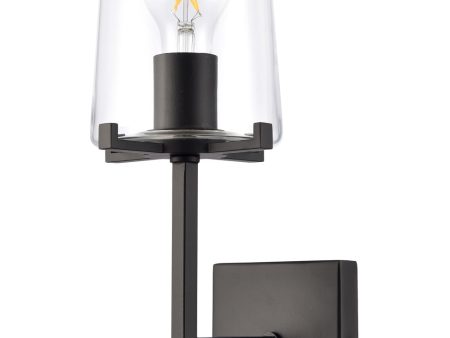 Votisse 5.5   Wide 1-Light Vanity-Light - Matte Black Online