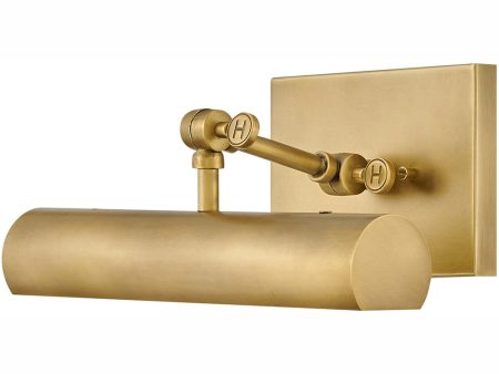 Stokes 1-Light Small Accent Light in Heritage Brass Supply