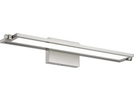 Astro Medium Bath Light Brushed Nickel Online