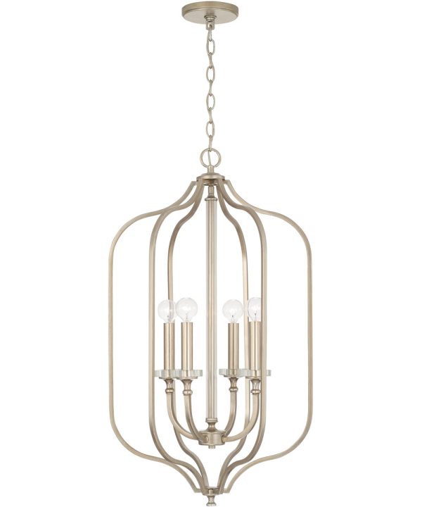 Breigh 4-Light Foyer Brushed Champagne Discount