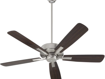 52  Ovation Ceiling Fan Satin Nickel Hot on Sale