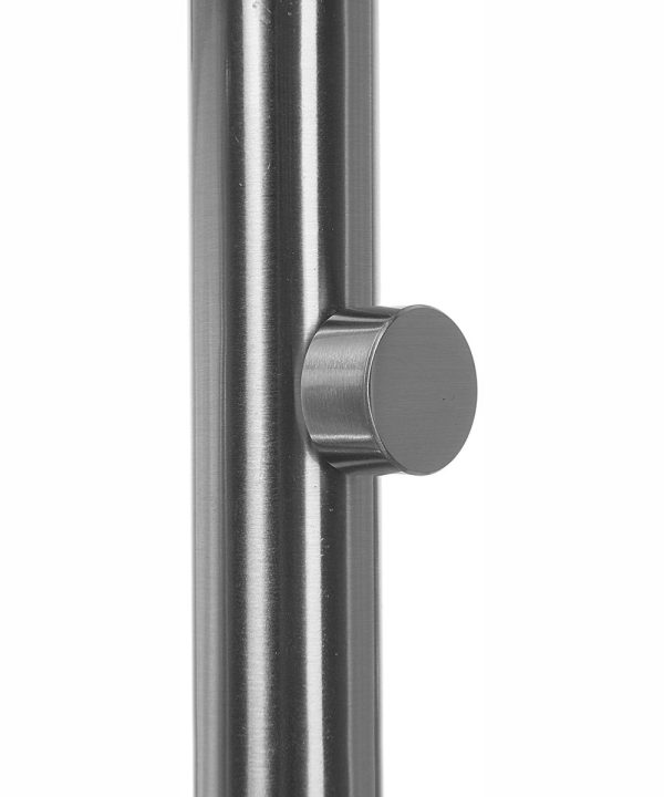 Cayden Iii 1-Light Led Floor Lamp Brushed Nickel Online now