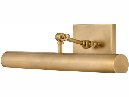 Stokes 2-Light Medium Accent Light in Heritage Brass Online Sale