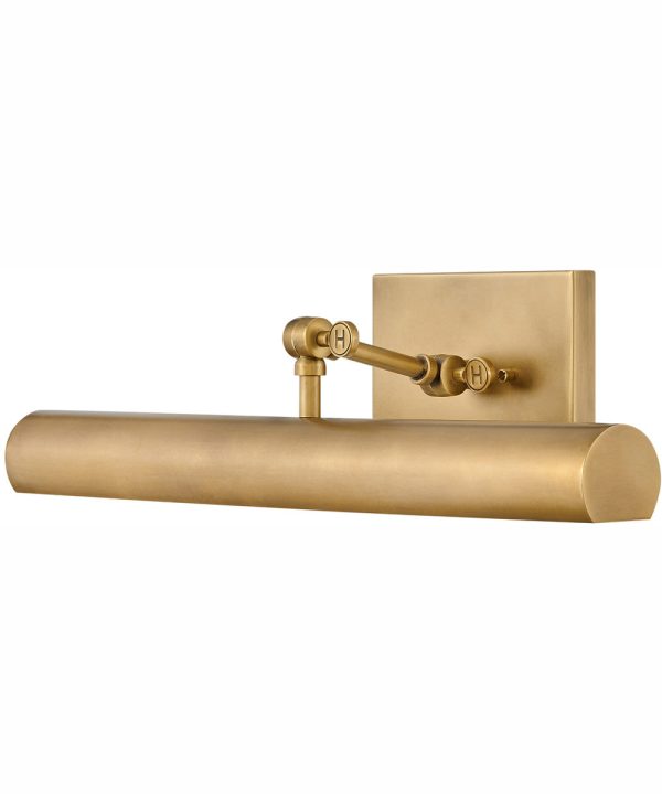 Stokes 2-Light Medium Accent Light in Heritage Brass Online Sale