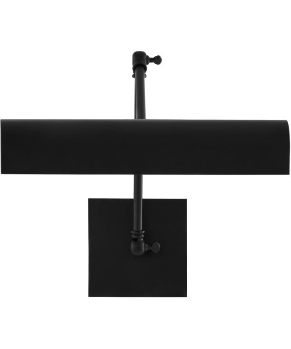 2-light Wall Mount Light Fixture Matte Black For Sale