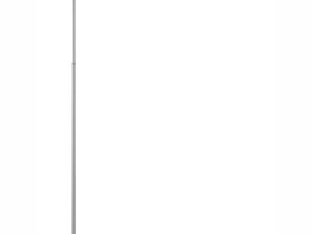 Tilla 1-Light Led Floor Lamp Silver Online Sale