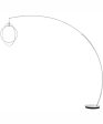 Monita Led Arch Lamp Silver Sale