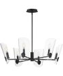 Armory 6-Light Chandelier Black Fashion