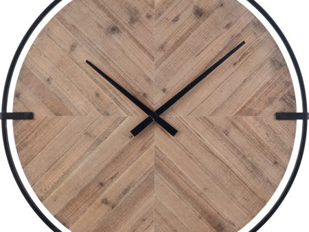 Schiller Wall Clock - Natural For Discount