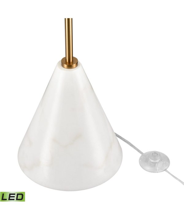 Tully 69   High 1-Light Floor Lamp - Matte White - Includes LED Bulb Online