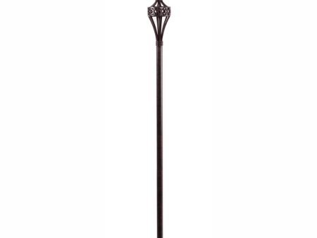 Crown II 2-Light Crown Floor Lamp W.Glass Shade Online Hot Sale