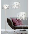 Isabella 3-Light Floor Lamp White Crystal Decorations Online Hot Sale