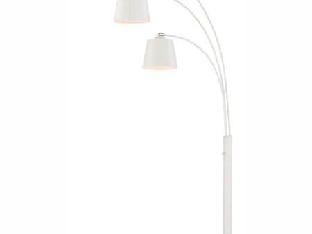 Quana 3-Light 3-Light Arch Lamp White Online Hot Sale