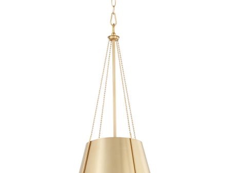 1-light Pendant Aged Brass on Sale