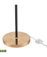 Boudreaux 64   High 1-Light Floor Lamp - Aged Brass - Includes LED Bulb on Sale