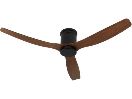 52  Dayton Patio Ceiling Fan Matte Black For Discount