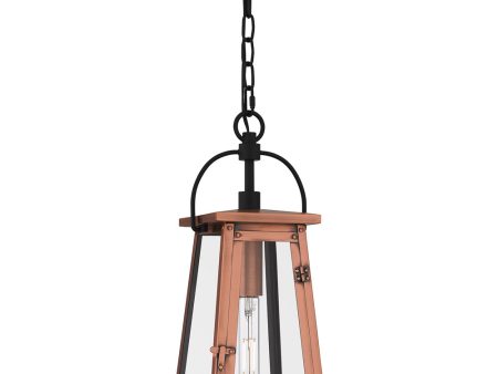 Carolina Large 1-light Outdoor Pendant Light Aged Copper Online