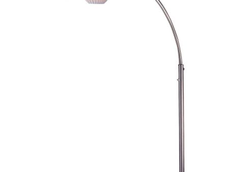 Deion 3-Light 3-Light Arch Lamp Ps With White Shade Online