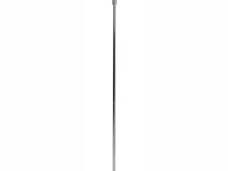 Marble Collection 12-Light 12-Light Floor Lamp Chrome With Frost Glass Shade Hot on Sale