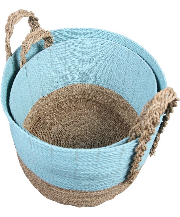 Grove Basket - Set of 2 Natural Online Sale