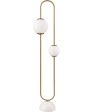 Bendel 57   High 2-Light Floor Lamp - Aged Brass For Cheap